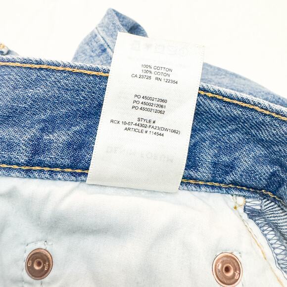 Denim Forum The '90s Vintage Maxi Jean Skirt Medium Wash Size 28 - Picture 4 of 6